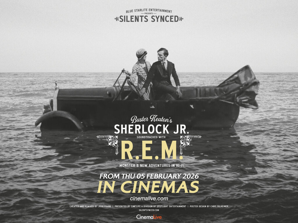 R.E.M. X Buster Keaton’s Sherlock Jr. (U)