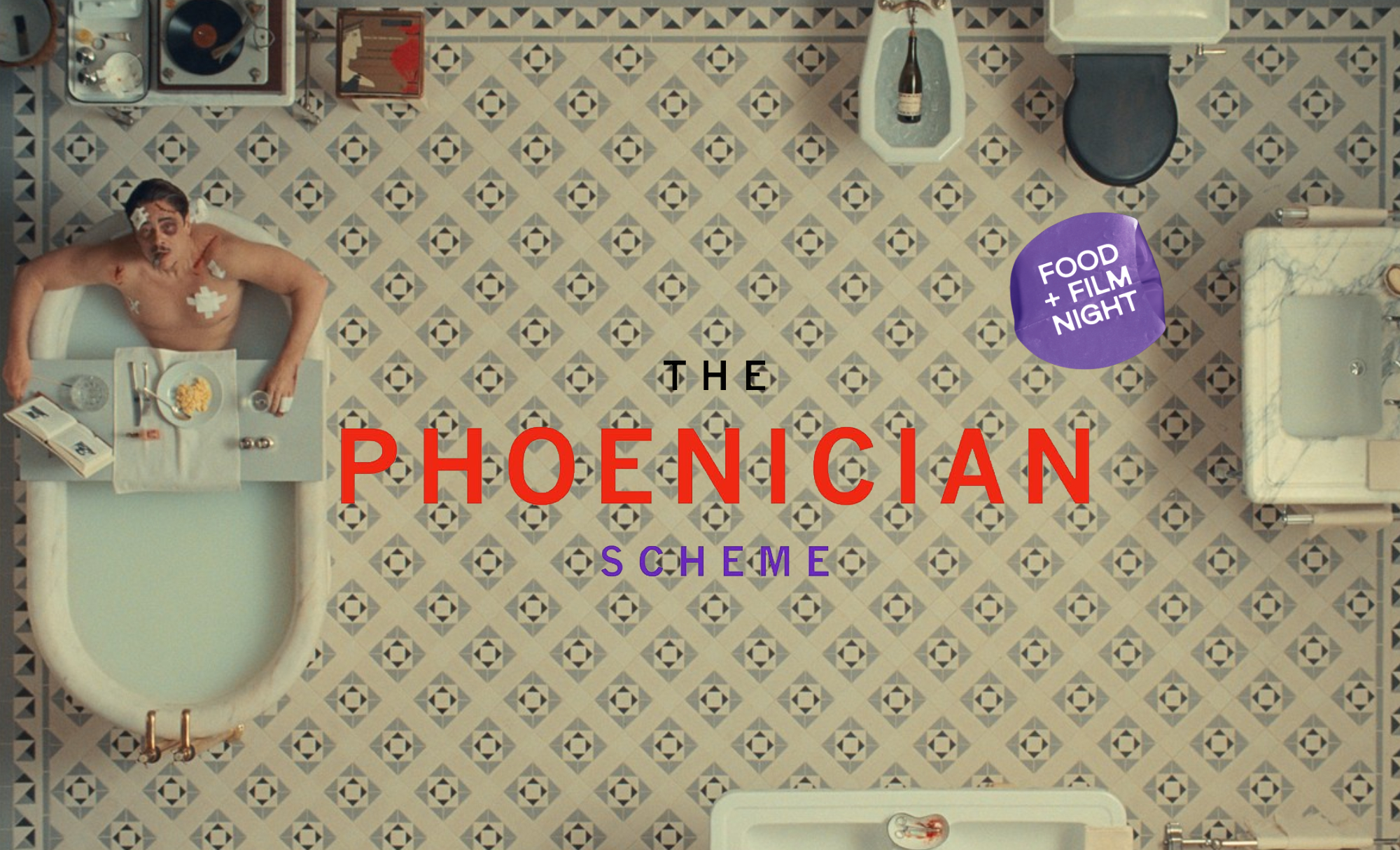 Food + Film: The Phoenician Scheme (Cert TBC)