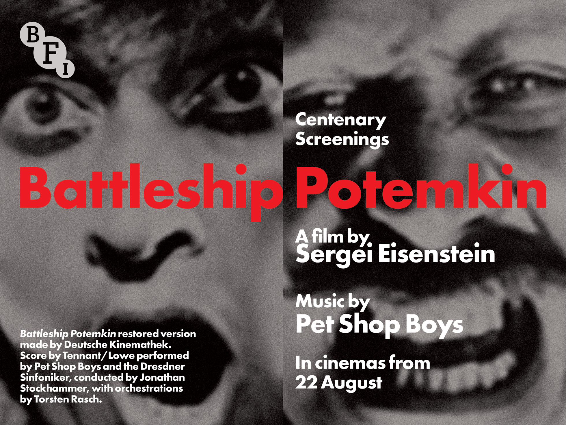 Battleship Potemkin with Pet Shop Boys Score (12A)