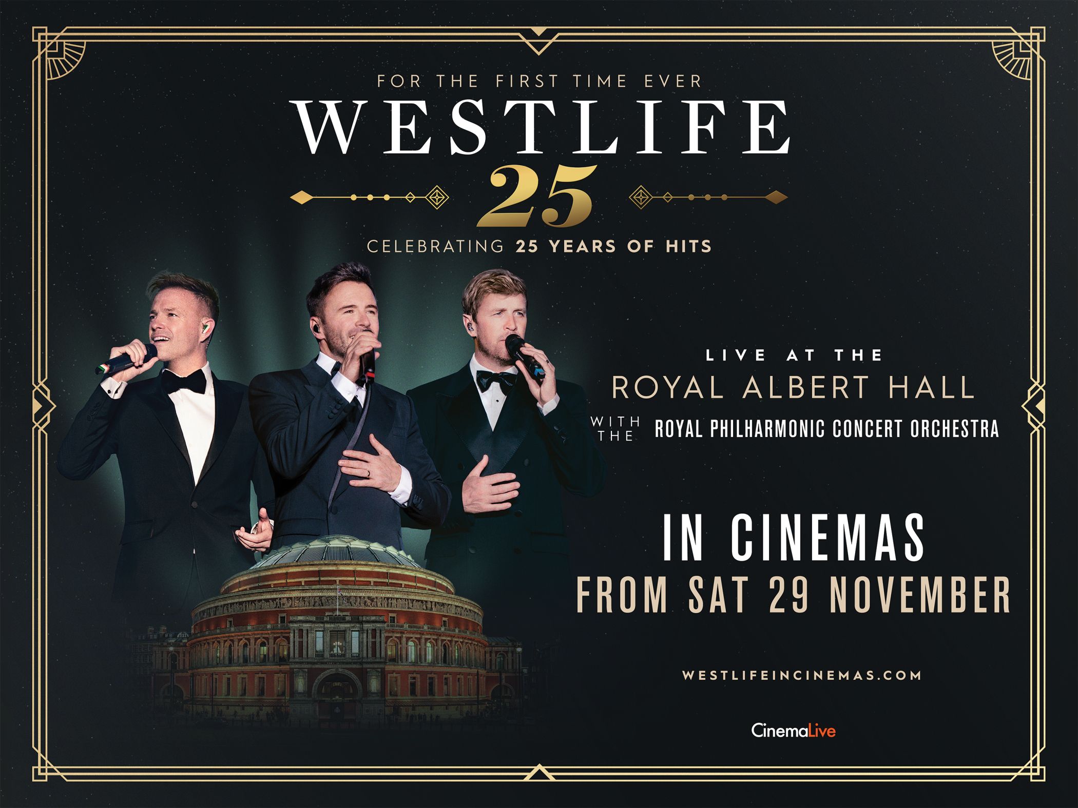 Westlife – Royal Albert Hall (25th Anniversary) (12A)