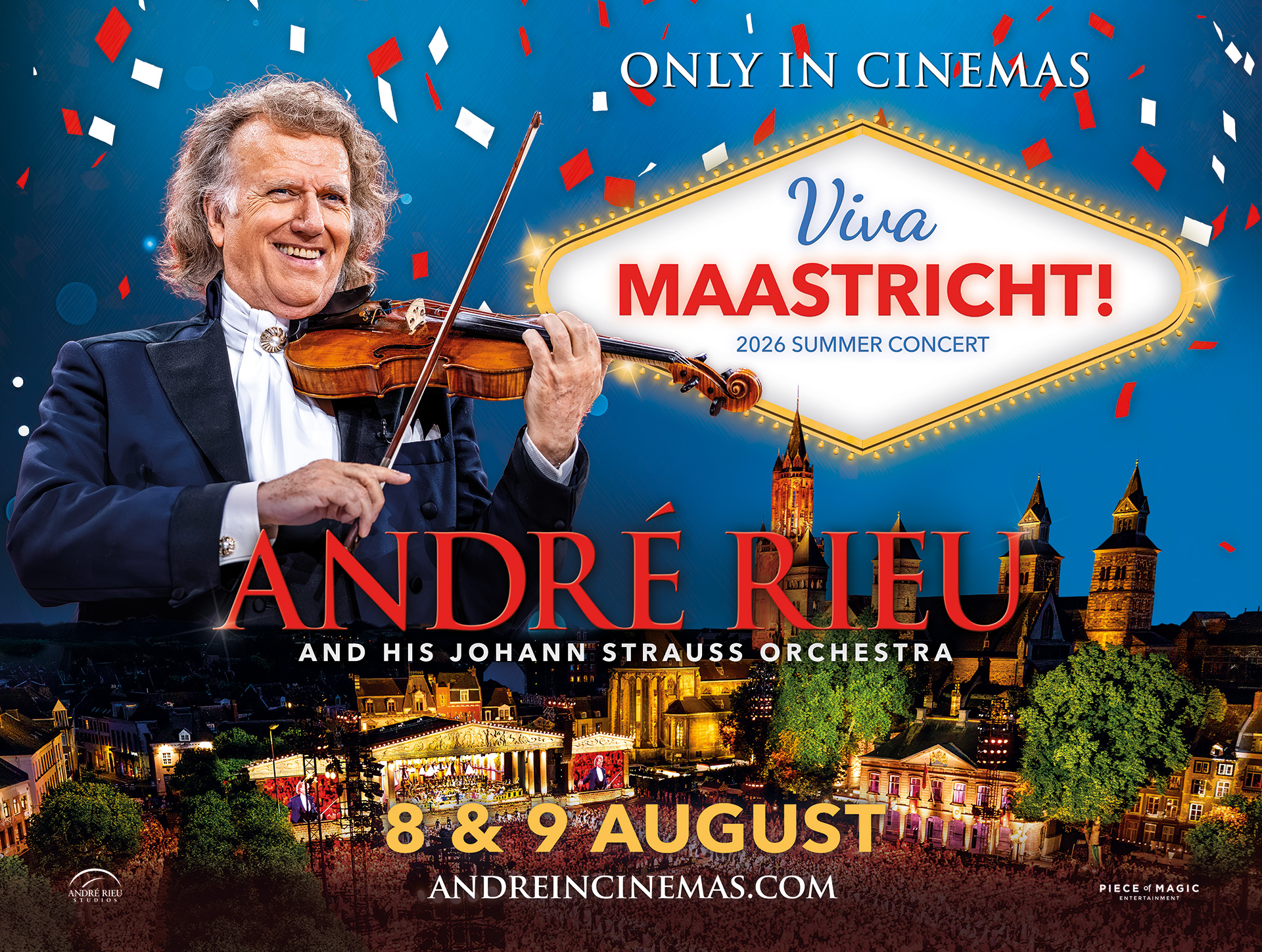 André Rieu’s 2026 Summer Concert: Viva Maastricht!