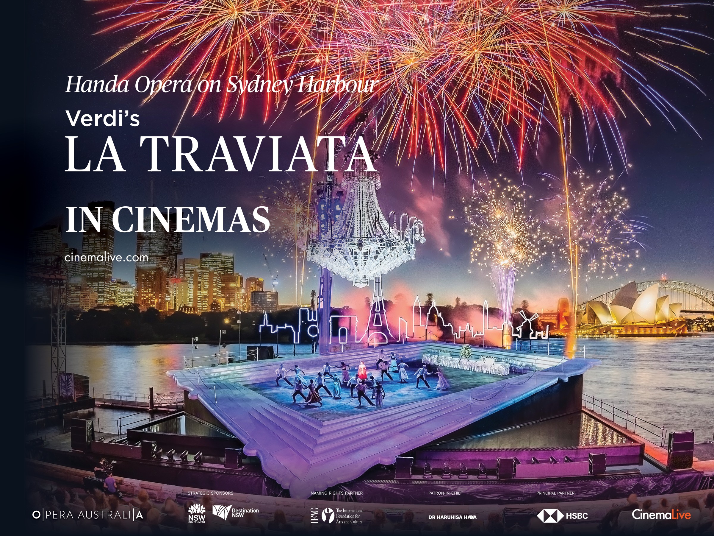 Handa Opera on Sydney Harbour: Verdi’s La Traviata (PG)