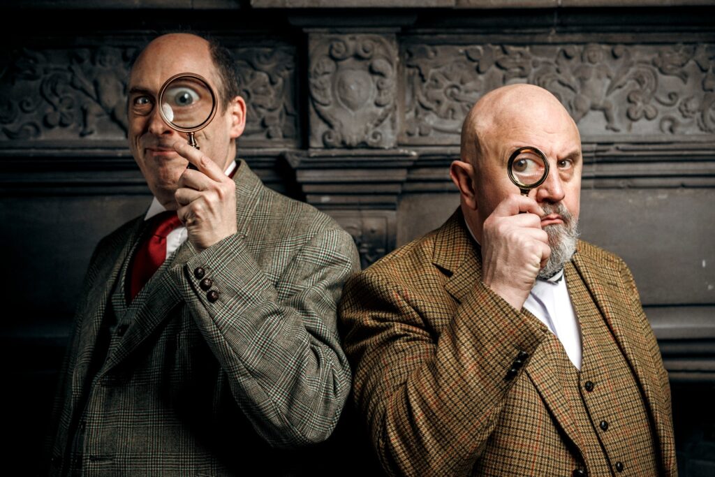 The Great Baldini and Peter Clifford present: Holmes and Watson and The Curious Case of the Masked Magician